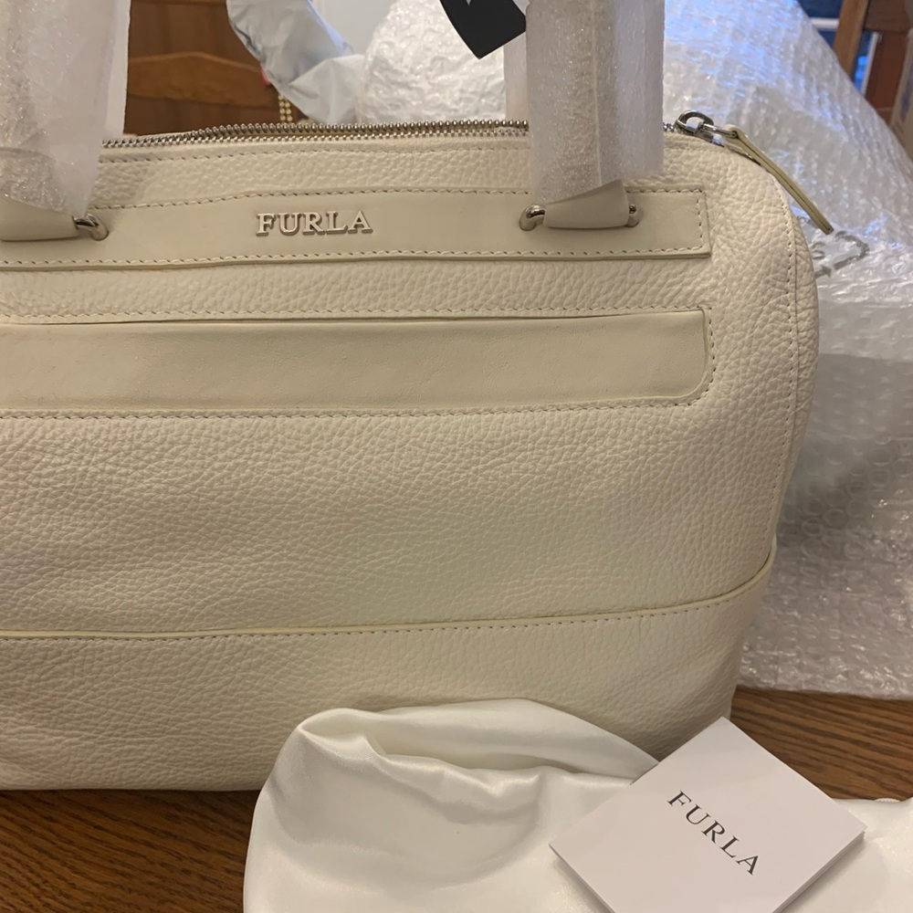 Furla “Laila” Satchel NWT, leather- beautiful!